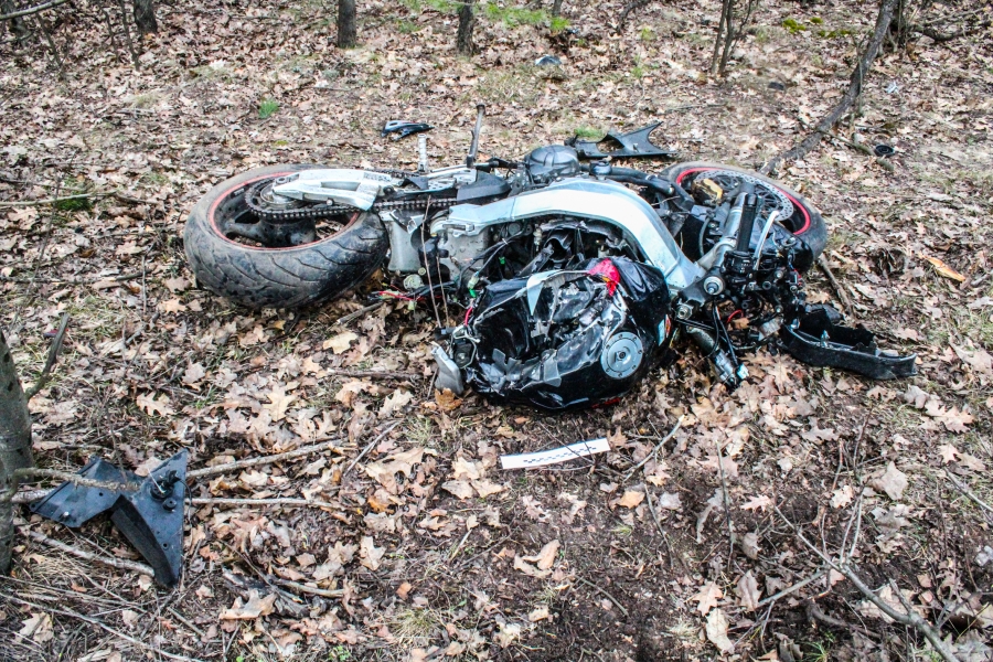 Wypadek w Bolesławiu. Nie żyje motocyklista