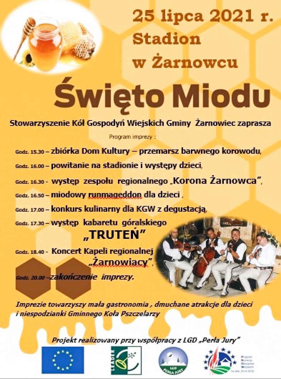 Święto miodu w Żarnowcu - 25.07.2021 r.